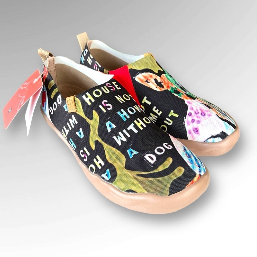 UIN Footwear. New With tag Bubble Painted Travel shoes.